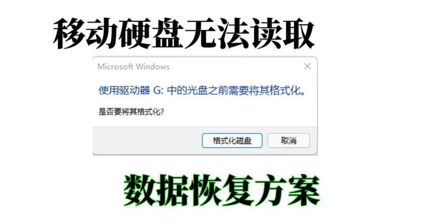 电脑系统盘格式化后硬盘无法读取修复攻略