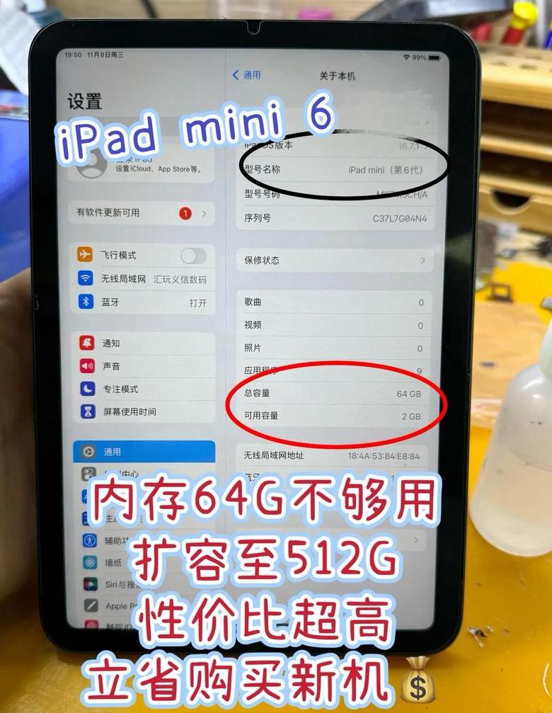 苹果平板内存多大合适？